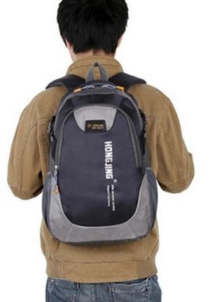 Рюкзак универсальный дорожный трекинговый спортивный туристический легкий текстиль для прогулок2 фото