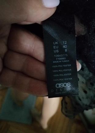 Фатинова сукня в горох asos6 фото