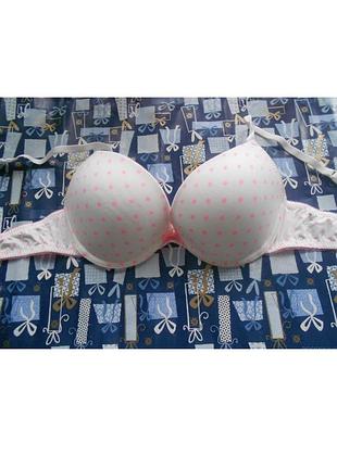Лифчик бюстгальтер нежный с пуш-ап
