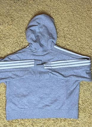 Укорочене худі adidas3 фото