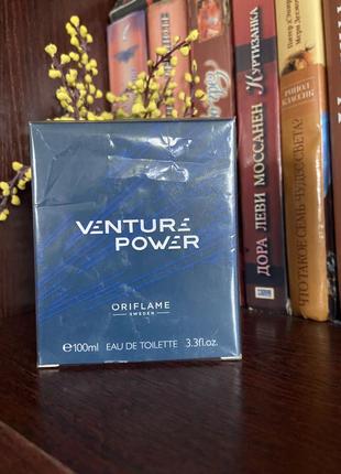 Туалетна вода venture power oriflame