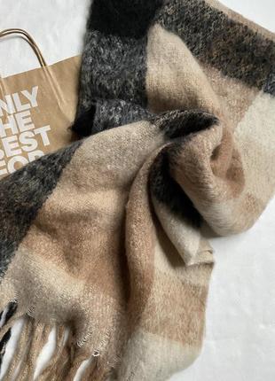 Суперовий теплий шарф платок в-во італія 🇮🇹1 фото