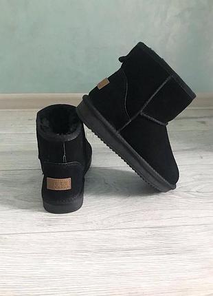 Угги itts ряд натуральная замша, угги низкие, замша