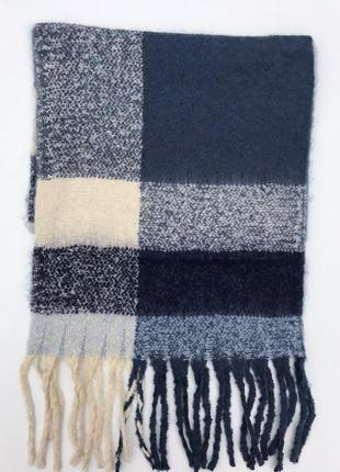 Стильний теплий об‘ємний шарф /дреди 🏷