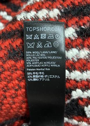 Теплая шерстяная юбка topshop7 фото