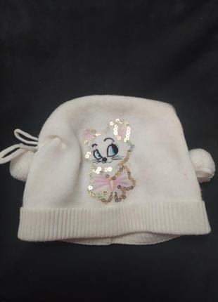 Шапка дитяча для дівчинки