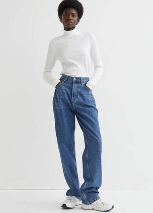 Стильні базові широкі джинси від h&m