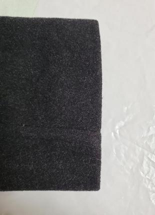 Дуже шикарне якісне італійське вовняне пальто кашемір темно-сіре9 фото