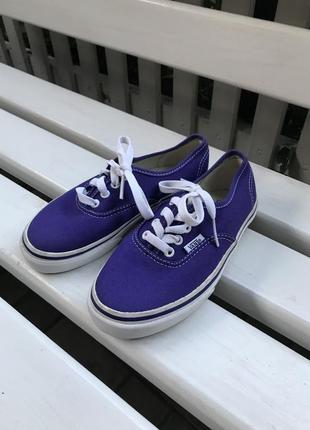 Фіолетові спортивні кеди,оригінал 31 розмір vans