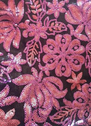 Шикарна спідниця оксамит з паєтками george