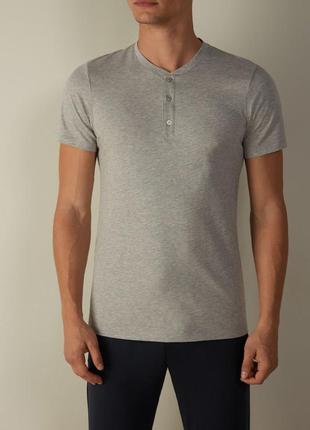 Базовая серая футболка h&m оригинал