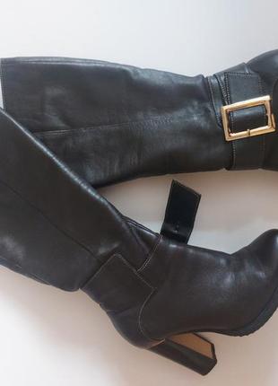 Зимові чоботи шкіряні, розмір 36, ціна 700грн