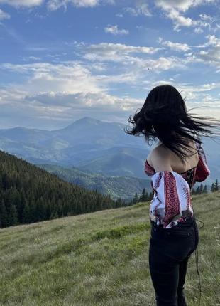 Корсет в українському стилі 🇺🇦, з вишивкою