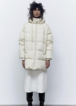 Пуховик zara