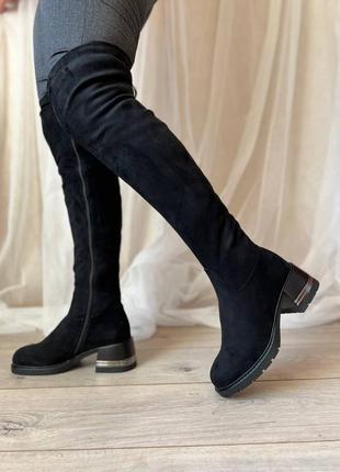 Зимові ❄️ жіночі ботфорти❄️