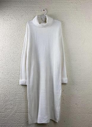 Сукня светр міді з розрізами clockhouse плаття гольф