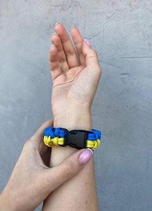 Браслет из паракорда mated snake на пластиковой застежке, размер и цвет под заказ3 фото