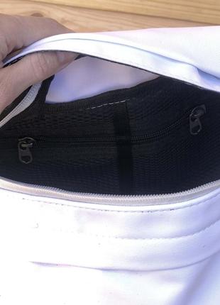 Поясная сумка champion belt bag white белая бананка мужская / женская