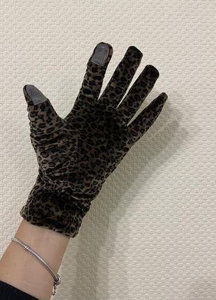 Зимові жіночі сенсорні рукавиці3 фото