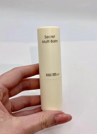 Универсальный омолаживающий бальзам в виде стика su:m37 secret multi balm 7g2 фото