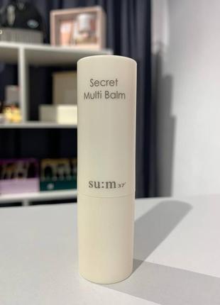 Универсальный омолаживающий бальзам в виде стика su:m37 secret multi balm 7g1 фото