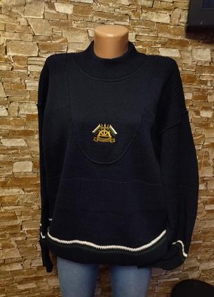Шерстяной свитер,джемпер,полувер,кофта,теплый свитер, alexander's, оригинал1 фото