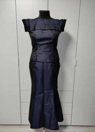 Вечірній костюм з юбкою спідницею франція