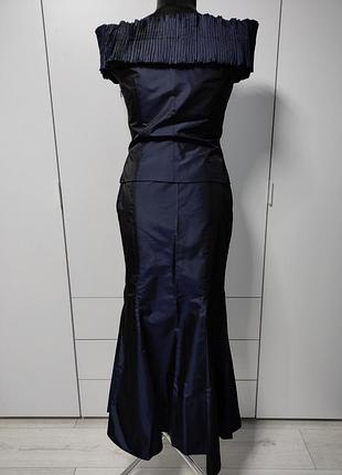Вечірній костюм з юбкою спідницею франція4 фото