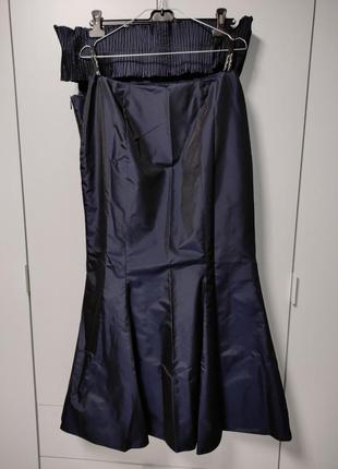 Вечірній костюм з юбкою спідницею франція7 фото