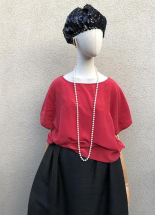 Вінтаж,шовк100%, фарбована блуза,reine seide