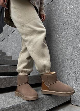 Уггі лаковий задник