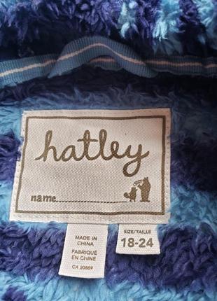 Hatley канада детский флисовый комбинезон мальчику 18-24м 86-92 см5 фото