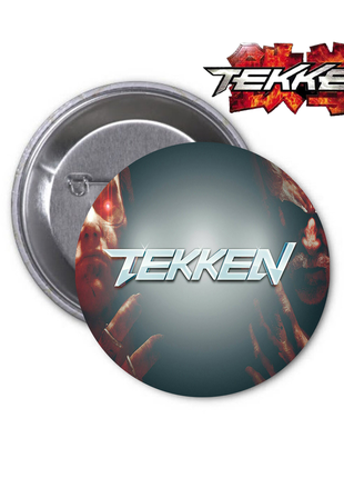 Значок badge game гра tekken залізний кулак