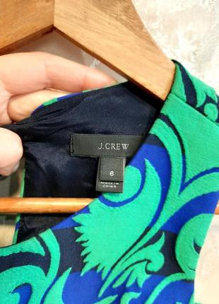 J.crew( джей крю)платье а-силуэта из жаккарда vineyard10 фото