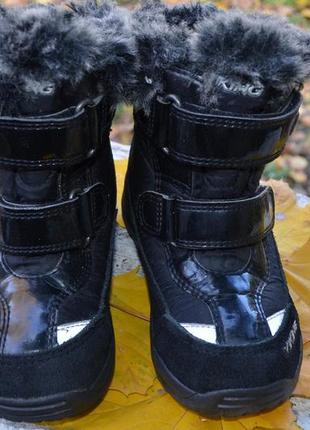 Зимние термоботинки viking с системой gore-tex р. 27 по стельке 17 cм3 фото