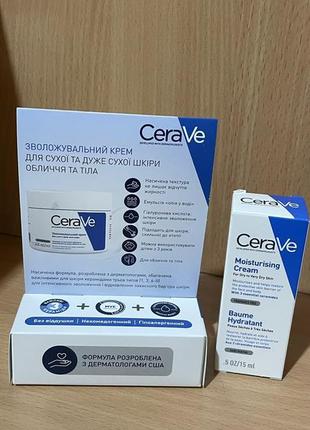 Зволожувальний крем cerave