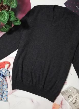 Чоловічий пуловер, натуральний кашемір і шовк, розмір 56 або xxl / xxxl