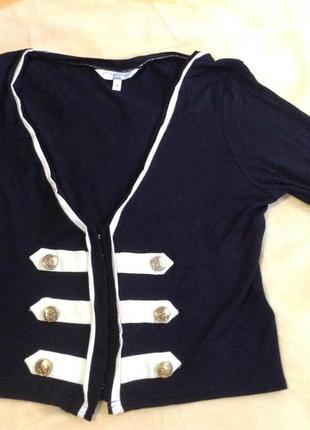 Стильная кофточка с пуговицами якоря new look возможен обмен