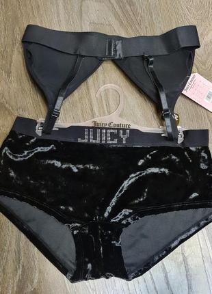 Комплект juicy couture ліф бюстгалтер труси4 фото