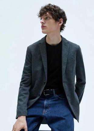 Піджак повсякденний, стиль кежуал zara