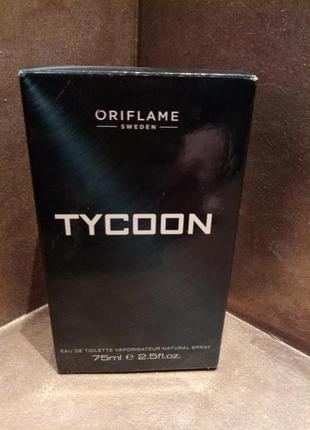 Oriflame tycoon чоловіча туалетна вода,75мл