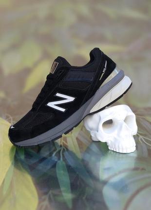 Кроссовки new balance 990v5 black3 фото