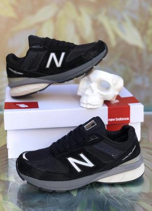 Кроссовки new balance 990v5 black7 фото