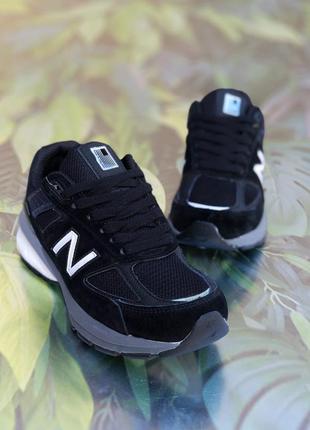 Кроссовки new balance 990v5 black4 фото