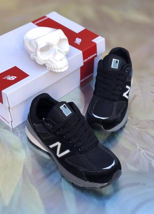 Кроссовки new balance 990v5 black6 фото