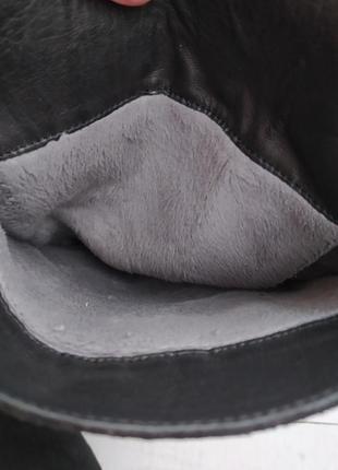 Стильные утепленные резиновые сапоги гумові чоботи  35-36р5 фото