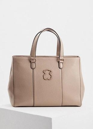 Шкіряна сумка 👜 tous , оригінал! натуральна шкіра