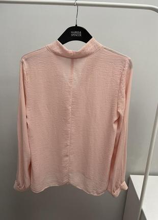 Ніжно рожева блуза h&m5 фото