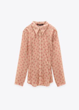 Зара сорочка блузка блуза рубашка zara