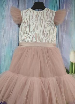 Супер цена. красивое нарядное пышное платье для девочки
